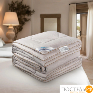 MedSleep SONORA Одеяло Зимнее 140х200, 1пр, хлопок/шерсть/микровол.; 400 гр/м2