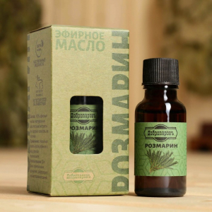 Масло эфирное «Розмарин» 20 мл, крафт, Добропаровъ