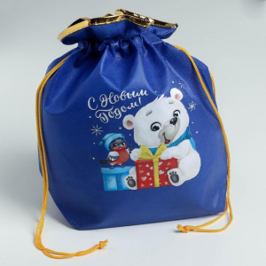 Мешочек подарочный «Новогодний подарок», 28?28 см ± 1.5 см