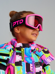 Маска горнолыжная для девочки