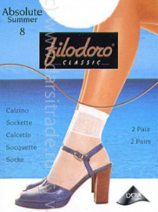 Носки женские Absolute Summer 8 Дроп Filodoro Classic [2 пары]
