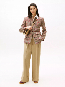Stretch-Waist Wide Leg Pant