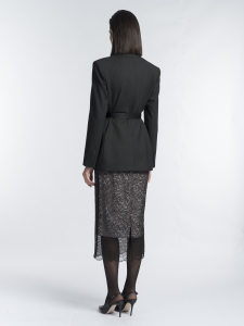 Юбка из тончайшего гипюра