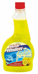 Ср-во для мытья стекол Mister Window Сочный лимон 500 мл сменный блок Фабрика Ромакс