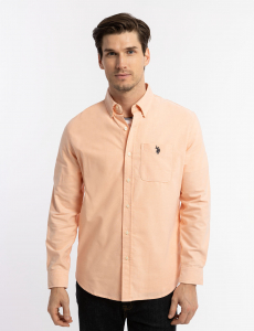 LONG SLEEVE STRETCH OXFORD SHIRT