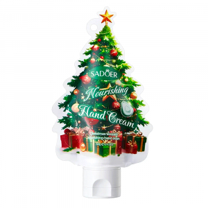 Питательный крем для рук SADOER в форме рождественской ёлки