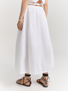 Юбка-балон из хлопка