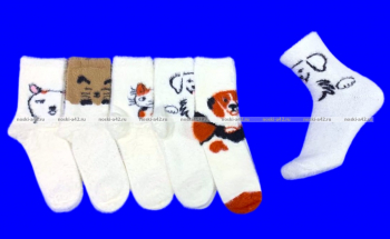 5 ПАР - Байвей термоноски женские ангора НОРКА ШЕРСТЬ 