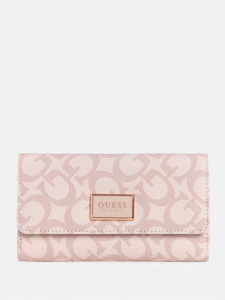 abree logo slim clutch wallet