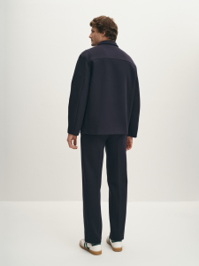 Куртка-рубашка из хлопкового неопрена