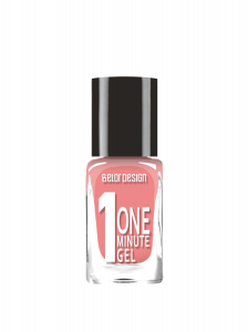 Лак для ногтей One minute gel BelorDesign бежевый 205 персиковый