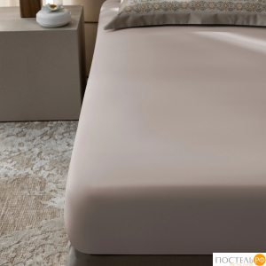 TOGAS АЛЬКАН беж Простыня свободная 300х300, 1пр, роял сатин