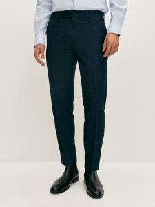 Брюки костюмные в клетку