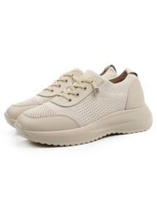03-A629-2 LT. BEIGE Кроссовки-носки 