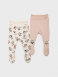 Ползунки для девочки, 2 шт в комплекте