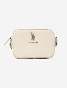 CLASSIC ZIP METALLIC CROSSBODY BAG