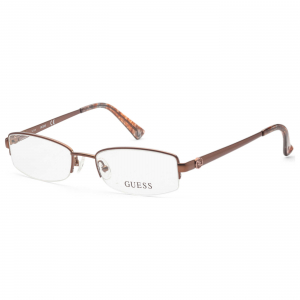 Guess  Fashion Women's Brown Rectangular Eyeglasses