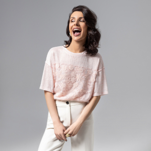 Футболка с вышивкой, Буду тебе сниться