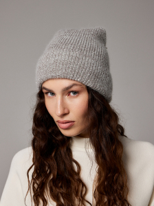 Шапка на велюре 40% ангора PR 25022