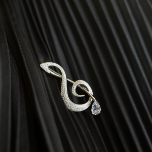 Брошь Chiave di violino S