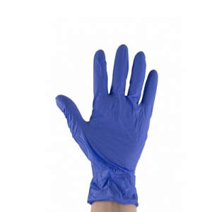 Перчатки NITRILE GUARD одноразовые нитриловые S/M 10шт