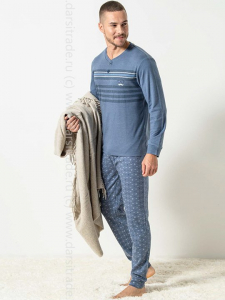 Пижама мужская №DU628 Loungewear Cotonella Образец