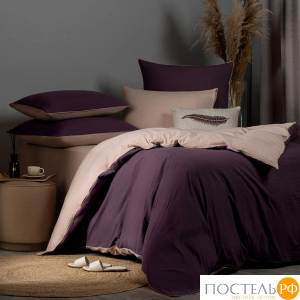 SleepiX ЮКО фиолет/роз КПБ 145х215-2/230х250-1/50х70-2/70х70-2, 7 пр., модал/бамбук
