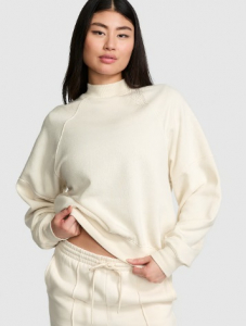Campus Fleece™ Mock-Neck Sweatshirt