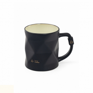 Кружка BLACK&WHITE черная 390мл