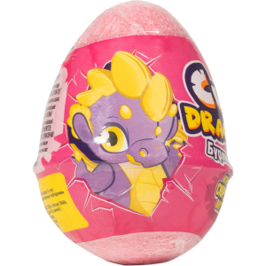 Детский бурлящее яйцо "МИЛЫЕ ДРАКОШКИ" с игрушкой внутри 140 г