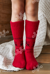 Гольфы детские из монгольской шерсти          (арт. 02116)