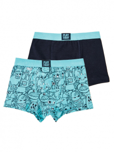 Трусы-боксеры для мальчика, 2 шт. в комплекте