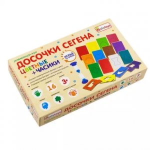 Развивающая игра Досочки Сегена, 16 шт