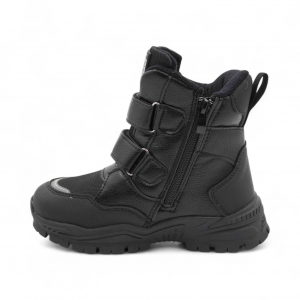 Ботинки мембранные на меху А6675-21 черные