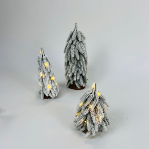 Новогодний декор - Веточка ели Ночник 18 см (арт. S25)