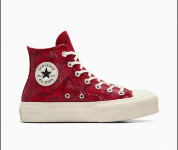 Chuck Taylor All Star Lift Platform Snakeskin Print