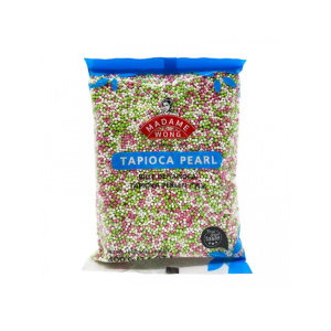 Крахмал разноцветный из тапиоки (шарики маленькие) MADAME WONG, 400 гр.