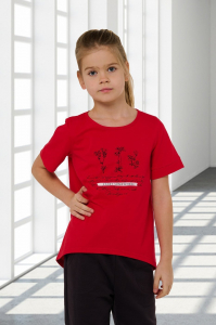 футболка для девочки Д 095/1-05 -50%