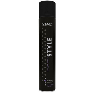 Лак для волос сильной фиксации Ollin Style Strong Hold Hair Spray 500мл