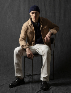 WHITE LABEL FRENCH TERRY SHACKET