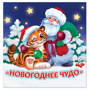 Книжка детская «Новогоднее чудо», 12 стр.