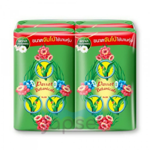 Parrot Botanicals Soap Floral Fragrance Туалетное мыло с цветочным ароматом, 4 х 70 гр