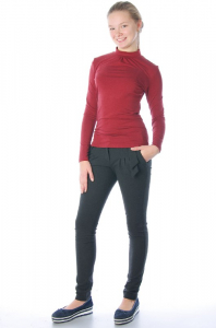 Водолазка детская, Ангора (бордовый)