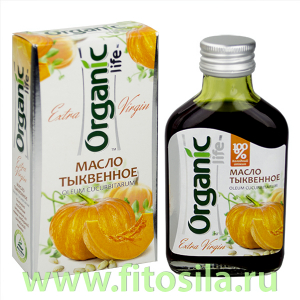 Тыквенное масло нерафинированное пищевое, 100 мл, серия 