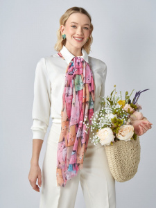 Палантин женский KSH16-128-6