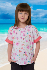 футболка для девочки Д 058-01 -50%