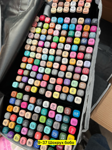 Набор двухсторонний маркер для рисования 204 шт