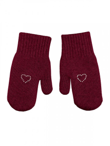 Варежки Валентинка