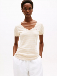 Stripe V-Neck Favorite T-Shirt