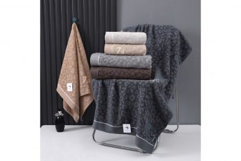 Полотенце махра/велюр 015 (цвета в ассортименте)